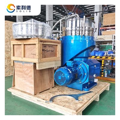 Vertical Disc Separator for Extra Virgin AVOS-2000 Avocado Oil Purification at 6250 RPM