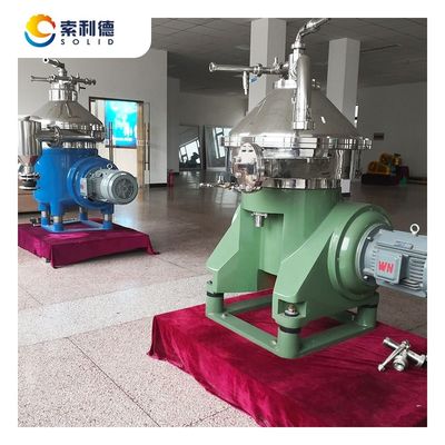 Continuous Degumming and Neutralization Made Easy with DHZ360 Vertical Disc Separator
