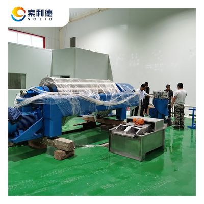 Long Service Life EVOT-5 5T/H Extra Virgin Olive Oil Tricanter for 3 Phase Separation