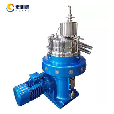 Disc Centrifuge Machine for Latex Olive Vegetable Coconut Palm Oil Water Separation