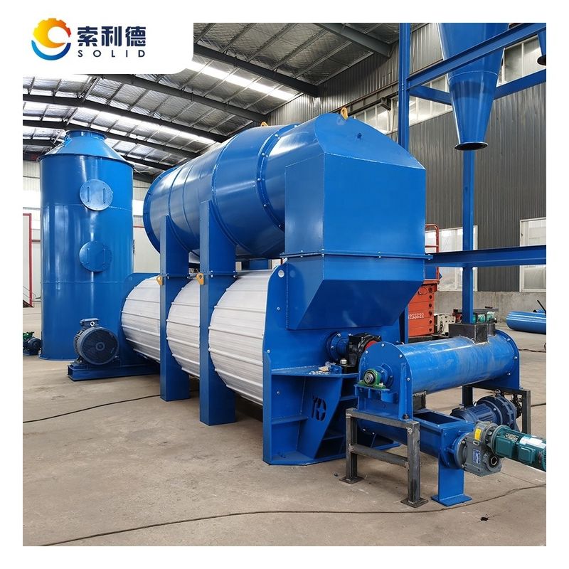 L16*W6*H12 M Waste Avocado Paste Drying Machine for Agricultural Feed Production