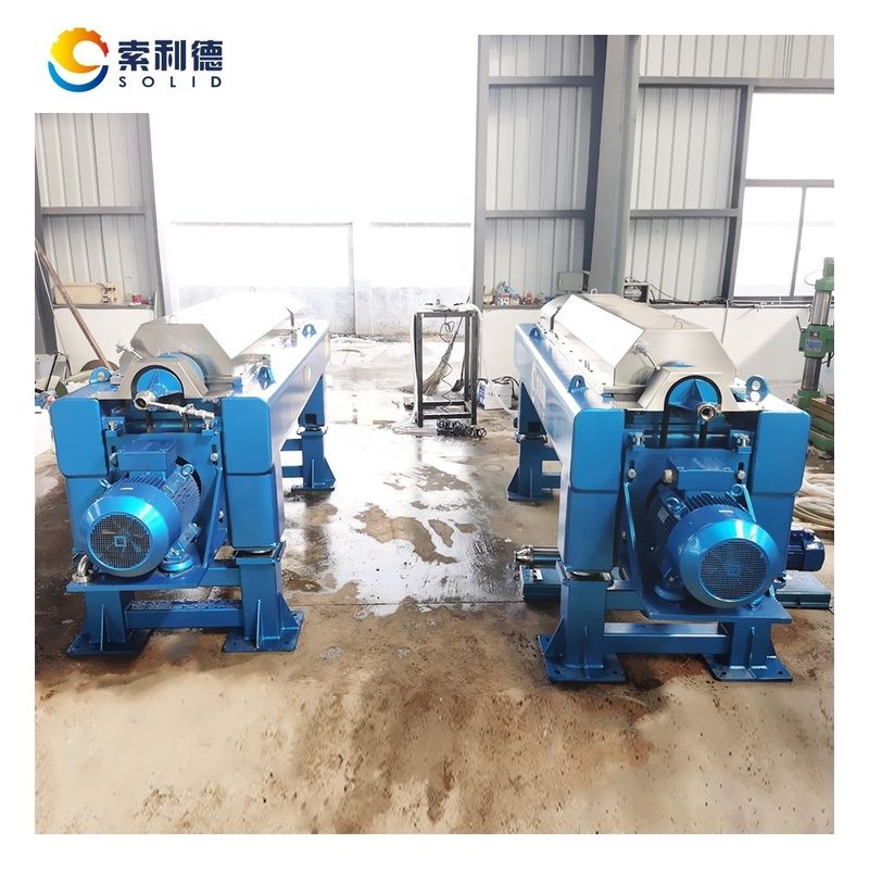 97KW Power Supply EVOT-6 8T/H Cold Pressed Olive Oil Decanter Centrifuge for 200TPD Mill