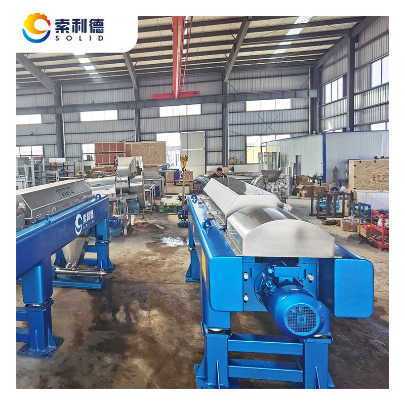 3000-4000KG/h Capacity 3 Phase Decanter Centrifuge for Olive Oil Extraction Equipment