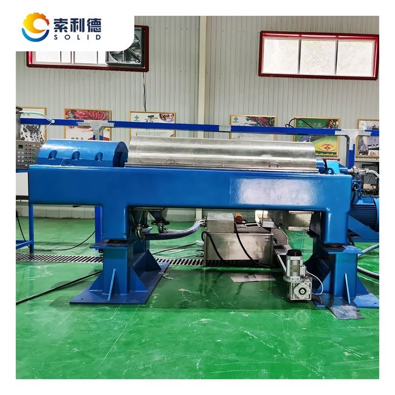 Long Service Life EVOT-5 5T/H Extra Virgin Olive Oil Tricanter for 3 Phase Separation